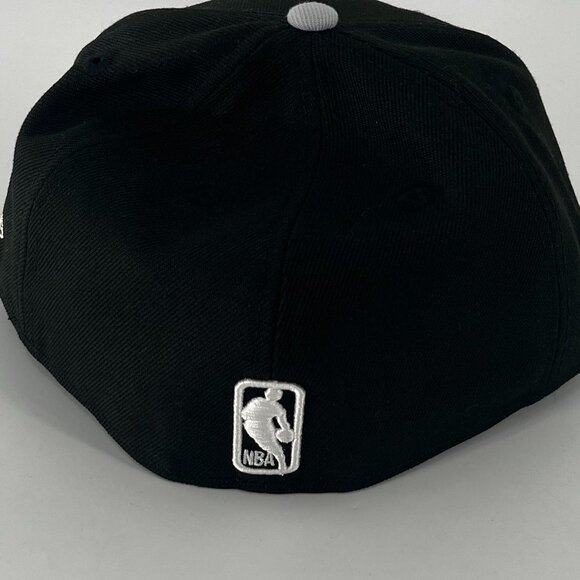 59 Fifty Brooklyn Nets Hat Size 7 = Size Medium NWT - Picture 4 of 7